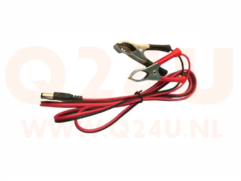 Power clip kabel naar 5.5x2.5 mm connector