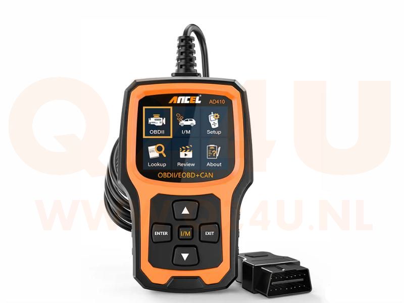Ancel AD410 - universele OBD2 scanner - Nederlands