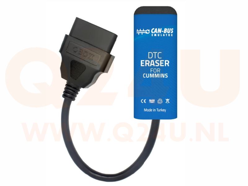 Cummins Euro 5 DTC Eraser – Foutcodes Wissen via OBD