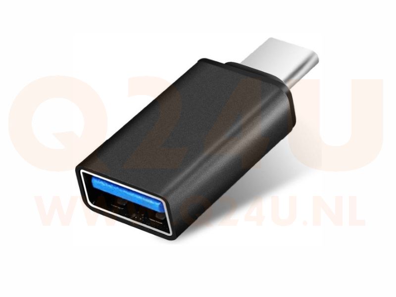 USB-C naar USB 3.0 adapter - zwart